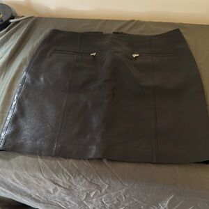 Ann Taylor Black Mini Pencil Skirt Cocktail